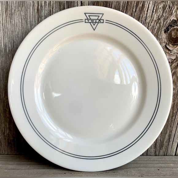 Vintage 1920s Early 20th Century Grand Rapids Michigan YWCA Plate - Picture 7 of 16